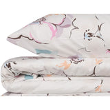 Parure de lit - 1 housse de couette 220 x 240 cm + 2 taies d'oreiller 60 x 60 cm - 100% coton renforcé - Blanc