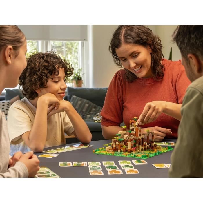 Lego Monkey Palace - Asmodee - Construisez Votre Chemin vers la Victoire Brique par Brique ! - 10 ans et + - 2 a 4 Joueurs - 45 mn