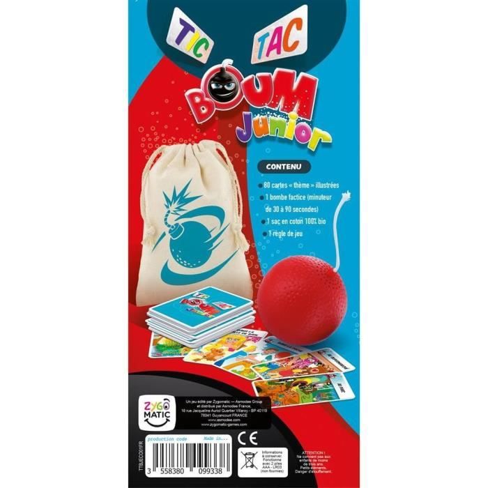 Tic Tac Boum Junior Eco Pack  - Asmodee - Jeu de société
