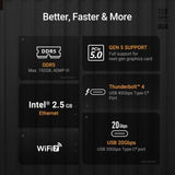 Carte mere - ASUS TUF GAMING Z890-PLUS WIFI - DDR5 - WiFi intégré - ATX