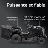 Tondeuse autoportée thermique ALPINA AT4 84A – 84cm de coupe - Jusqu'a 2800 m˛ - 352 cm3 - éjection bac 200L