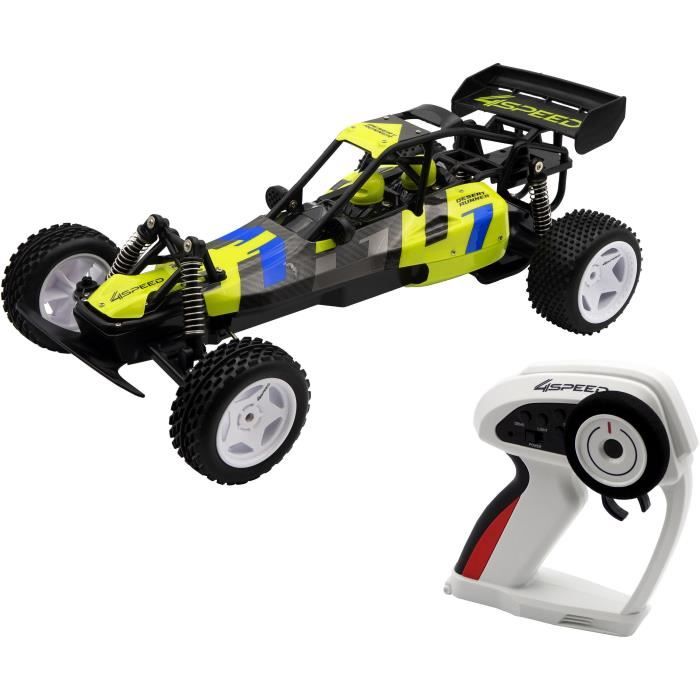 Voiture télécommandée - SILVERLIT - 4 SPEED - DESERT RUNNER 24 Ghz - 1:10 - 20 km/h - Portée 25 m - Des 8 ans