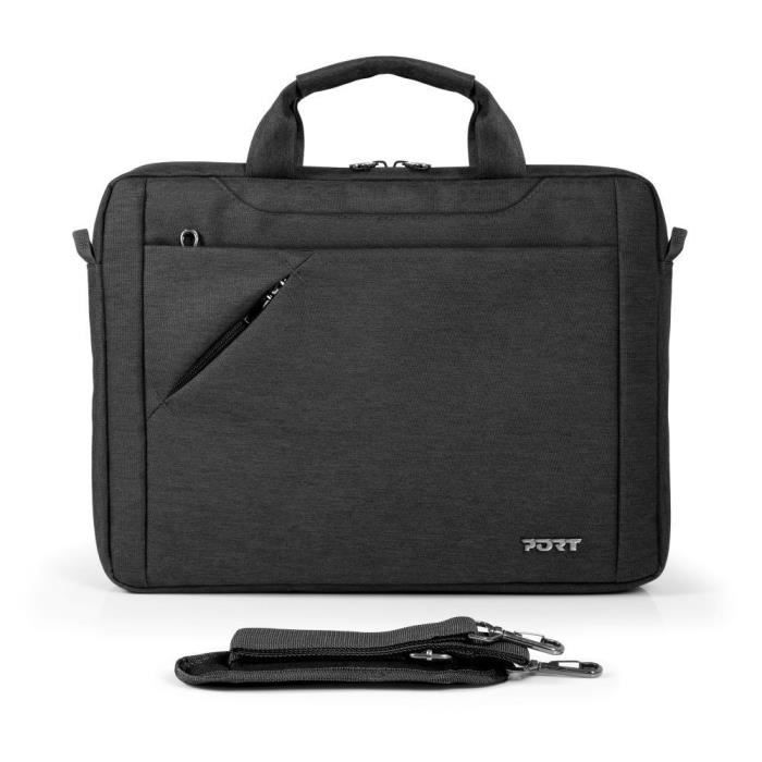 Sacoche PC - PORT DESIGNS - Pour ordinateur portable ECO SYDNEY - 13/14 pouces - Noir