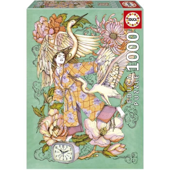 Puzzle - EDUCA - Réveil, Ana Jarén - 1000 pieces