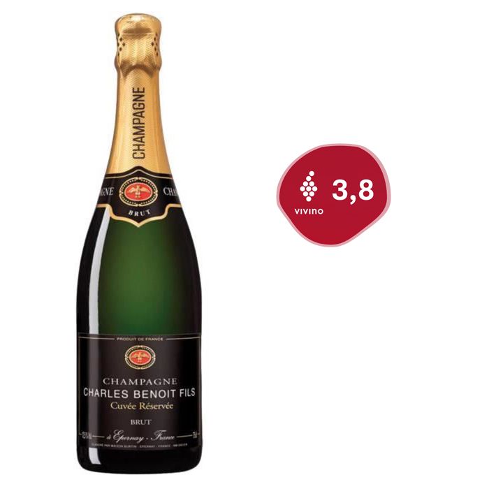 Champagne Charles Benoit & Fils Brut 75cl