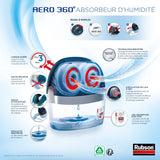 Absorbeur d'humidité AERO 360° 40m˛ - RUBSON