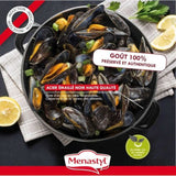 Marmite a moule - MENASTYL - 3645563 - En acier émaillé - Noir - 18 cm - Avec écritures - Tous feux dont induction
