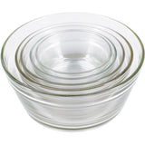 Set de 5 bols - MENASTYL - 5039038 - 150 ml, 230 ml, 400 ml, 610 ml et 940 ml - Couvercles en plastique durable