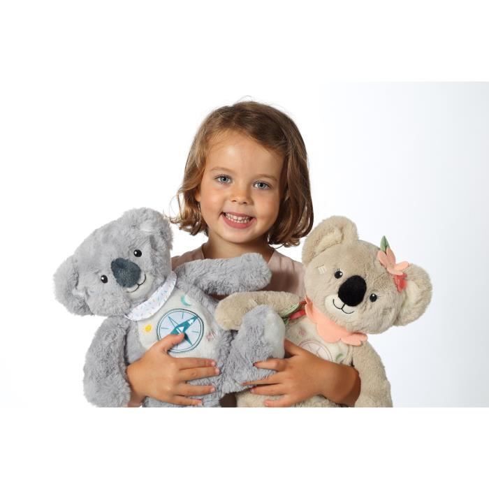 Gipsy Toys - KWALYNA - Koala conteur d'Histoires - Peluche Qui Parle Interactive -Version française - 2h de Contes Merveilleux