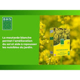 Engrais Verts - BHS - Moutarde Blanche 500g | 100 m˛ | Améliore et désinfecte les sols pour une meilleure fertilité.