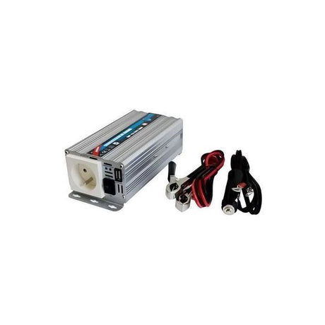 Convertisseur de tension - HTC TECHNIC - 12V/220 V - 300 W - Avec prise USB-A 2A livré avec cordon allume cigare
