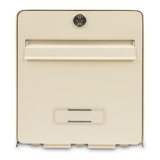 Boîte aux lettres - BURG WACHTER - Favor - Acier galvanisé - 1 porte - Beige