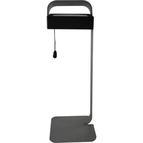 Lampe de table solaire - Easy - Gris - Aluminium - LED - 30 lumens