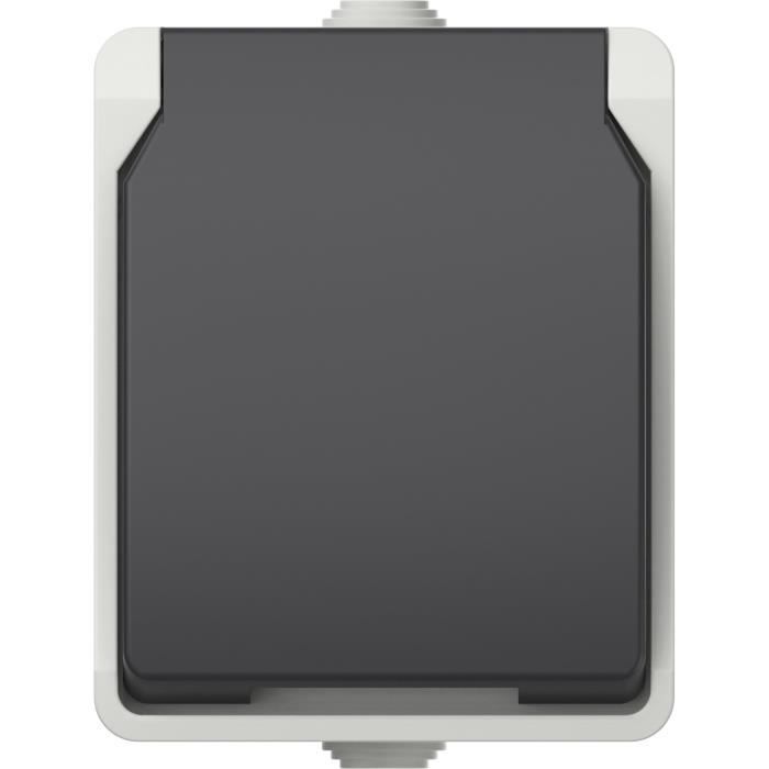 Prise double étanche - Aquatop - Ref. 9673 - IP54 - Pret a poser - Monophasé