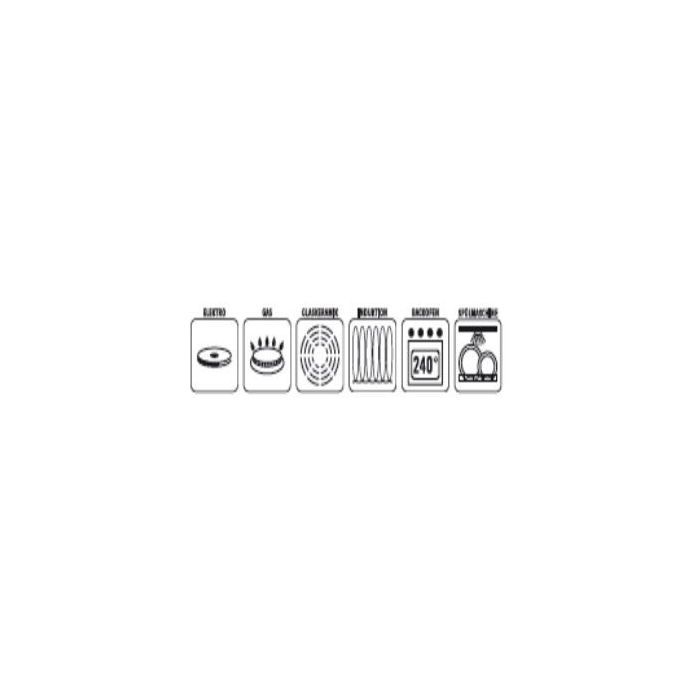 Cocotte en fonte massve - GSW - 33 x 25 cm- Orange - Ovale - Induction