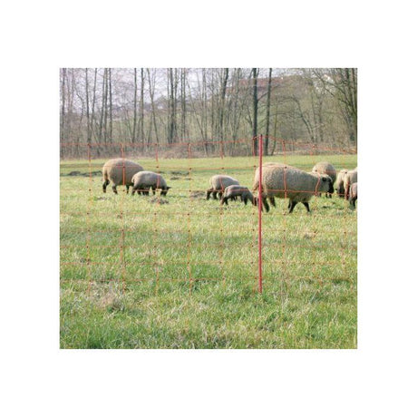 KERBL -  Filet pour moutons OviNet électrifiable - Longueur 50 m - Hauteur 90 cm - 14 piquets
