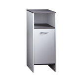 Meuble de salle de bain - rangement bas - Blanc -L32 x H82 x P28 cm - CALIFORNIA