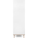 Armoire de chambre - GÖTEBORG 61 - Chene sonoma / Blanc - 2 portes battantes - 90 x 55 x 180 cm