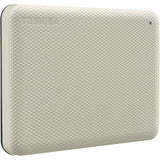 Disque dur externe - TOSHIBA - CANVIO ADVANCE - 2 To - Blanc - Logiciels de sécurité et sauvegarde inclus