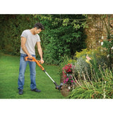 Coupe-bordures ťlectrique sans fil + batterie 2Ah + chargeur - BLACK&DECKER - ST182320-QW - 18V - 25cm
