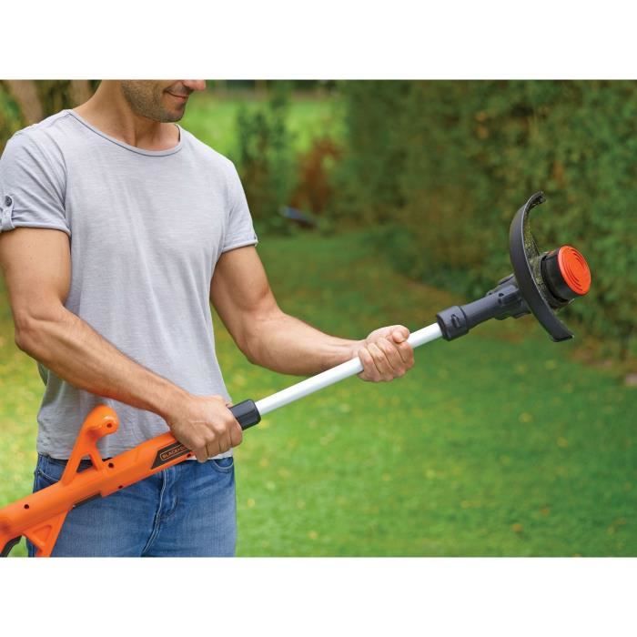 Coupe-bordures ťlectrique sans fil + batterie 2Ah + chargeur - BLACK&DECKER - ST182320-QW - 18V - 25cm