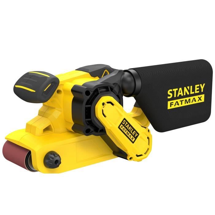 Ponceuse a bande filaire - 1010W - STANLEY FATMAX - FMEW204K-QS - abrasif 533 x 76 mm