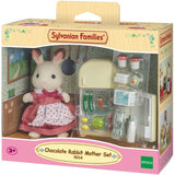 La maman Lapin Chocolat et réfrigérateur - Sylvanian Families - 5014