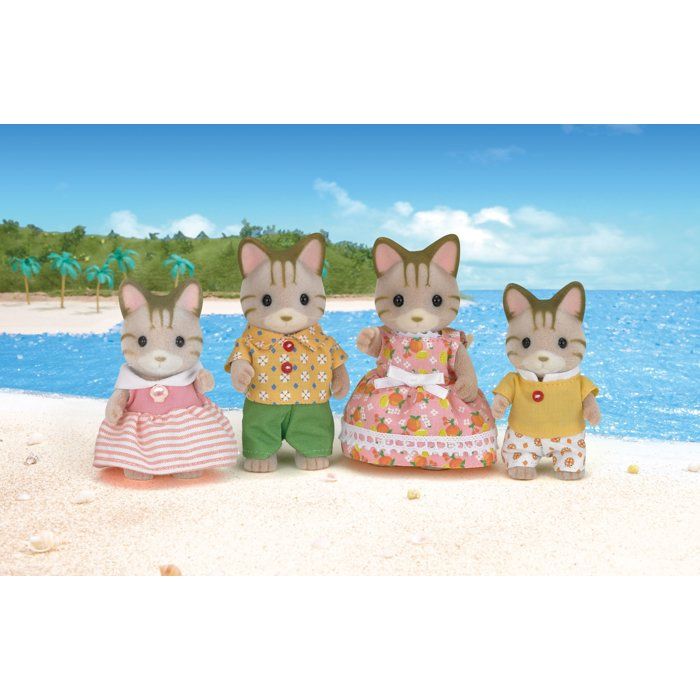 La famille Chat Tigré - Sylvanian Families - 5180