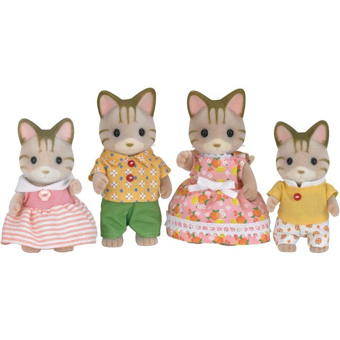 La famille Chat Tigré - Sylvanian Families - 5180