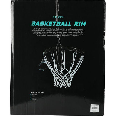 Panier de Basketball avec ressorts - Noir