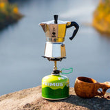 Cafetiere italienne - BIALETTI - La Mokina - Tous feux sauf induction - 1 tasse - 40 ml - Inox