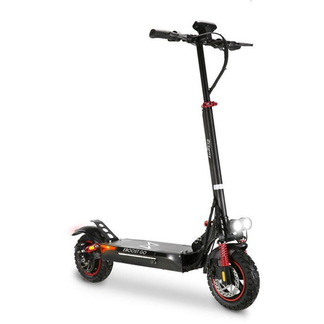 Trottinette électrique tout terrain pliable EBOOST GO - EZWAY - 10 - 48V - 800W - Auto 50KM Feu stop + clignotants