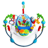 BABY EINSTEIN Aire d'Eveil ŗ Rebonds - Symphonie- cadeau bťbť, siŤge ŗ rebonds, pivotant 360į, multilingues