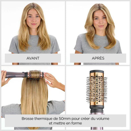 Brosse soufflante - BaByliss - AS136E Air Style 1000 - Pour secher, mettre en forme et boucler