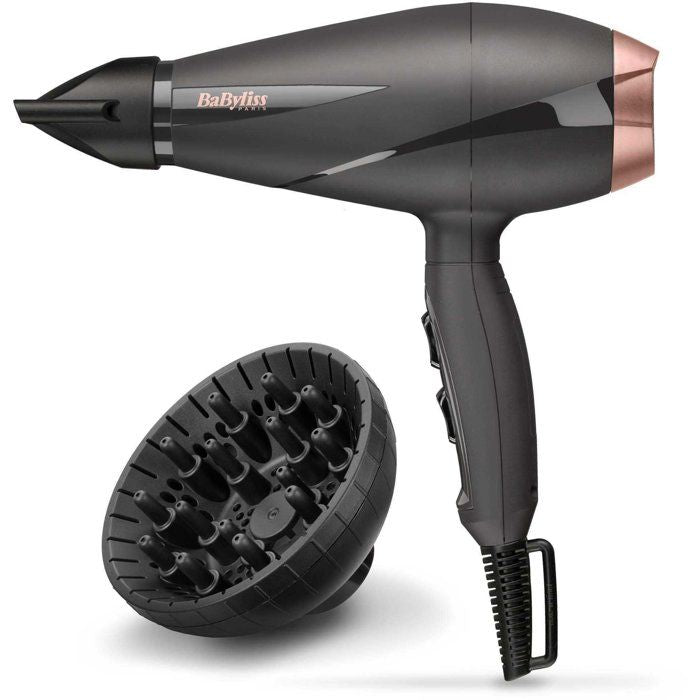 Seche-cheveux - BaByliss - 6709DE Smooth Pro 2100 - Moteur AC - Fabriqué en Italie