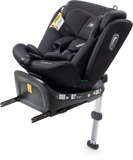 Siege auto - BABYAUTO - Aitana - Groupe 0/1/2/3 - I-Size - 40/150 cm - Isofix - Pivotant 360° - Jambe de force - Noir