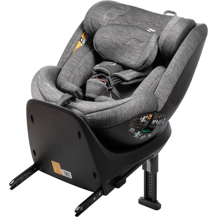 Siege auto - BABYAUTO - Magna Plus - Groupe 0/1/2/3 - I-Size - 40/125 cm - Isofix - Pivotant 360° - Inclinable - Gris