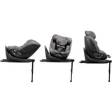 Siege auto - BABYAUTO - Magna Plus - Groupe 0/1/2/3 - I-Size - 40/125 cm - Isofix - Pivotant 360° - Inclinable - Gris