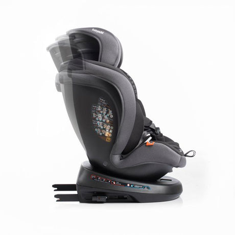 Siege auto - BABYAUTO - RODIA - Groupe 0/1/2/3 - 40/150 cm - I-Size - Pivotant - Inclinable - Avec réducteur - Stone Grey