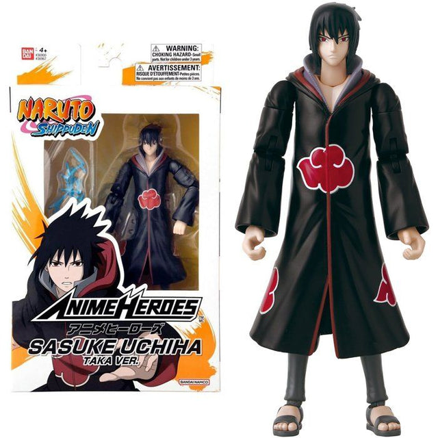 Figurine Anime Heroes 17 cm - BANDAI - Naruto Shippuden - Sasuke Taka - 36967