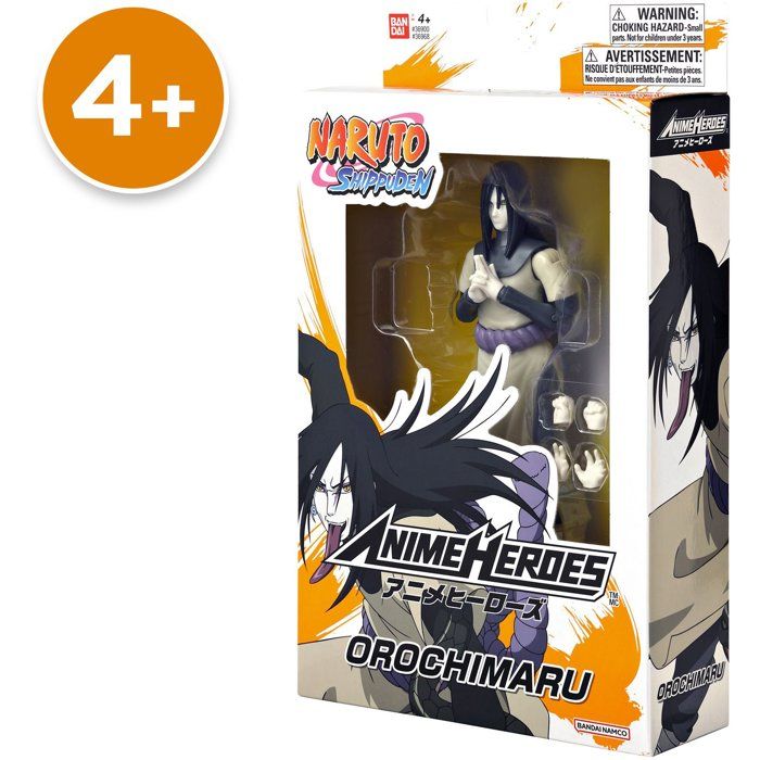 Figurine Naruto Shippuden - BANDAI - Anime Heroes - 36968 - Orochimaru - 17 cm