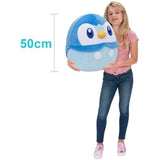 Peluche - BANDAI - Pokémon - Squishmallows 50 cm - Tiplouf- Grande peluche ultra-douce - JWS00049