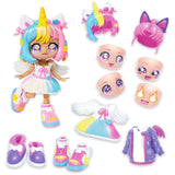 Poupée Personalisable - BANDAI - Animakii - HEA26348 - Licorne et Chauve Souris