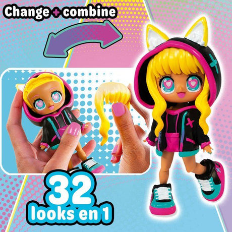 Poupée Personalisable - BANDAI - Animakii - HEA26352 - Magicienne et Ecoliere