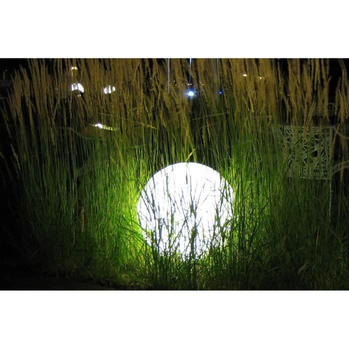 LUMISKY - Boule lumineuse filaire pour extérieur LED - blanc BOBBY - Ř60cm culot E27