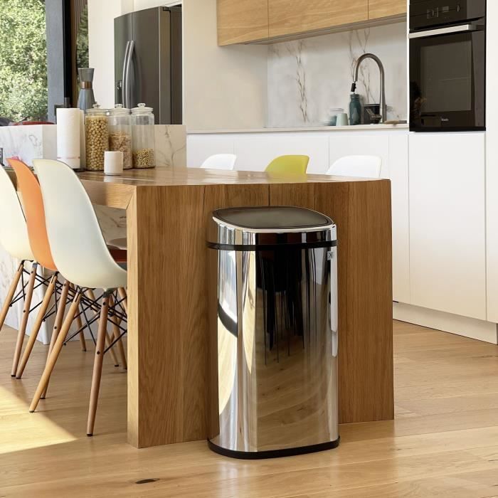 Poubelle de Cuisine Push - CITY - KITCHEN MOVE - 58 L - Ouverture simple pression