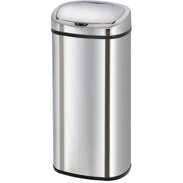 MAJESTIC - Poubelle de Cuisine Automatique - KITCHEN MOVE - 80L - Inox Poli