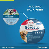SERESTO Chien Collier Anti-Puces et Anti-Tiques +8kg 1 unité