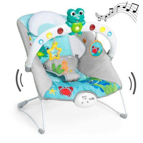 BABY EINSTEIN Transat bébé Neptune - Ocean Explorers, 15 mélodies, lumieres, vibrations