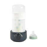 BÉABA - Chauffe Biberon/Petits Pots - Stérilisateur Biberon - Chauffe Lait Maternel - Vapeur douce - Baby Milk Second - Night blue